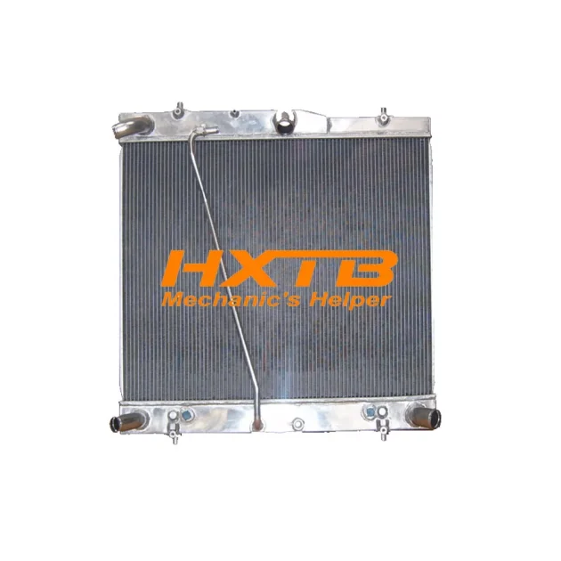 Upgraded aluminium cooling radiator for Toyota Commuter (Benzine/MT), direct-fit replacement