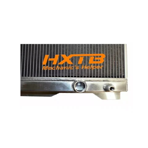Replacement aluminum radiator for 2008–2012 Toyota Altis, with precision-engineered fins for superior cooling capacity