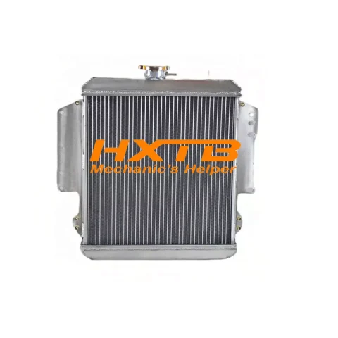 Aluminum radiator for Suzuki Samurai & Caribbean 1.3L L4 (1986-1988), designed for improved cooling and durability