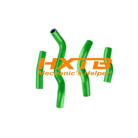 Upgrade Your KLX250 with GREEN Silicone Radiator Hoses - Compatible with 1993-2010 Kawasaki Models