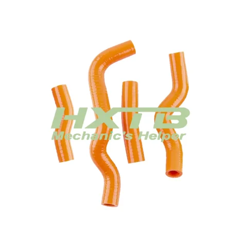 ORANGE Silicone Radiator Hose Kit for Kawasaki KLX250 (1993-2010) - High-Performance Cooling Upgrade