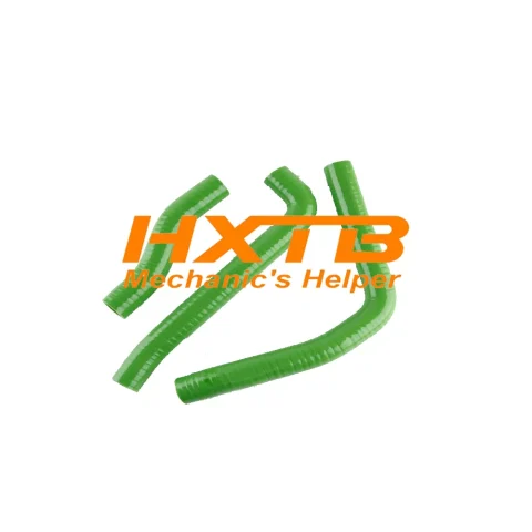 Kawasaki KMX 125 GREEN Radiator Hose Kit (1985-2002 Models) – Heat & Corrosion Resistant