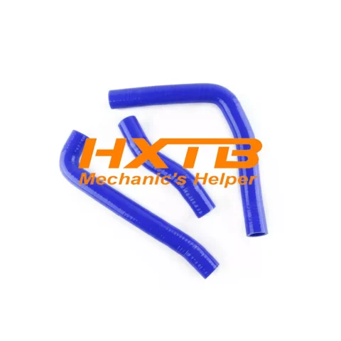 KMX125 Blue Silicone Radiator Hose Kit – Reinforced Construction for Improved Coolant Flow