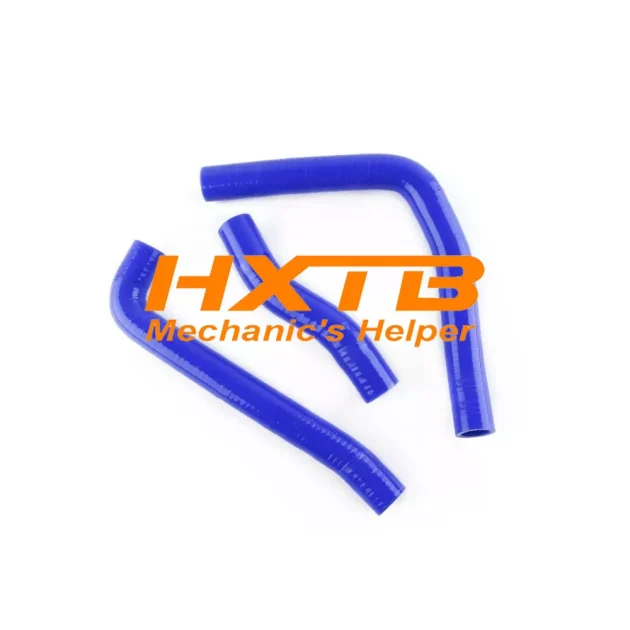 KMX125 Blue Silicone Radiator Hose Kit – Reinforced Construction for Improved Coolant Flow