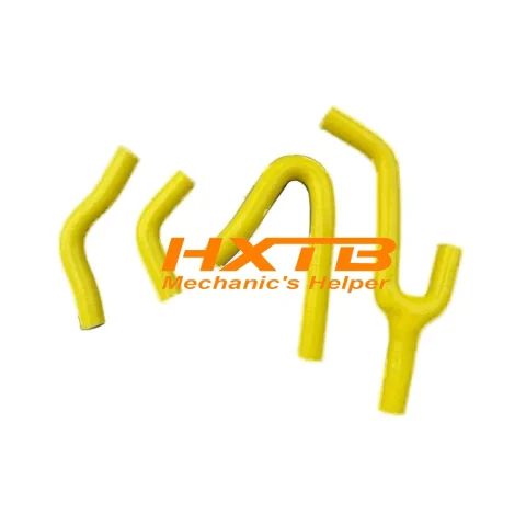YELLOW silicone radiator hose kit for KTM 250/300/380 SX/EXC/MXC (1998-2003) – high-performance cooling upgrade