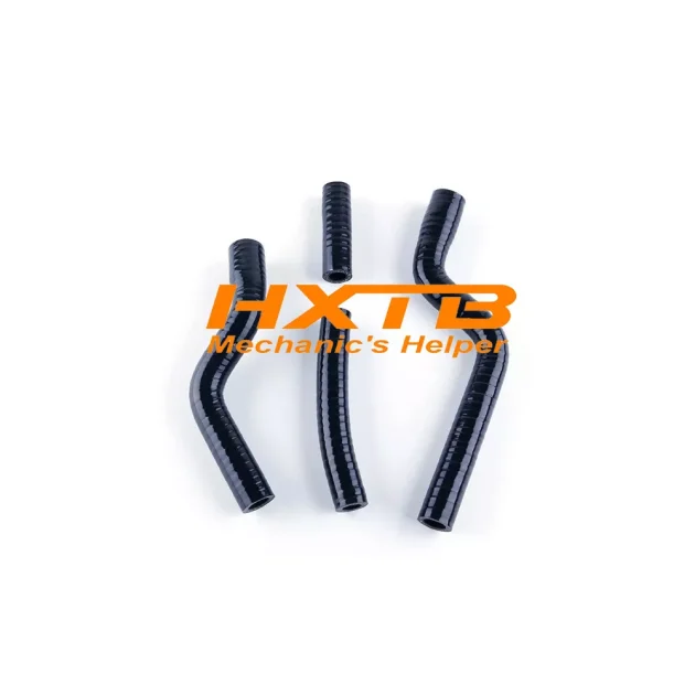 YZ250F Radiator Hose Kit (2007-2009) – Reinforced BBLACK Silicone for Better Cooling & Engine Protection