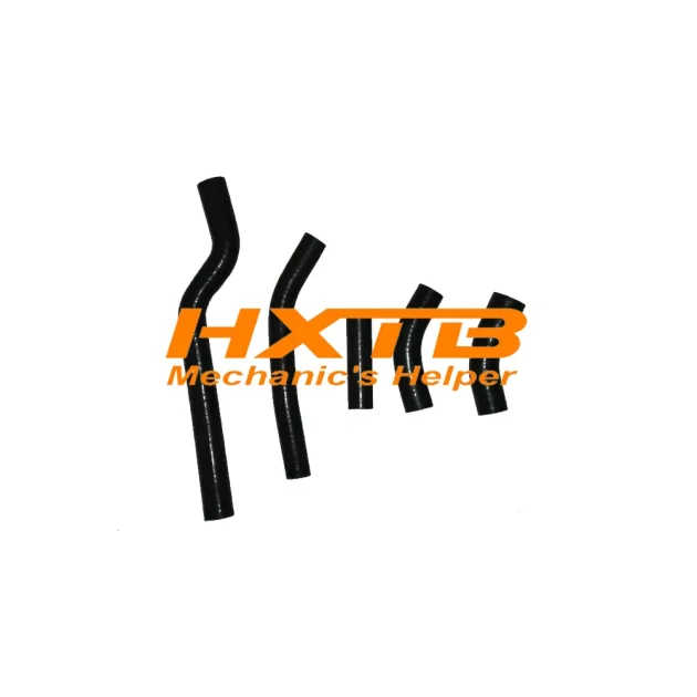 BLACK Silicone Radiator Hose Kit for Yamaha YZF250 YZ250F (2006) – High-Temp, Durable Coolant Hoses
