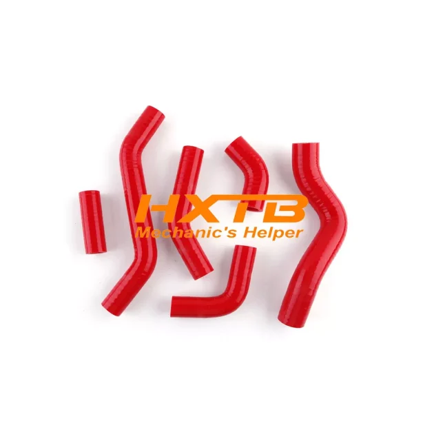 Upgrade Your KLX450 with RED Silicone Radiator Hoses – Durable, Heat-Resistant Replacement for 2008-2013 Models