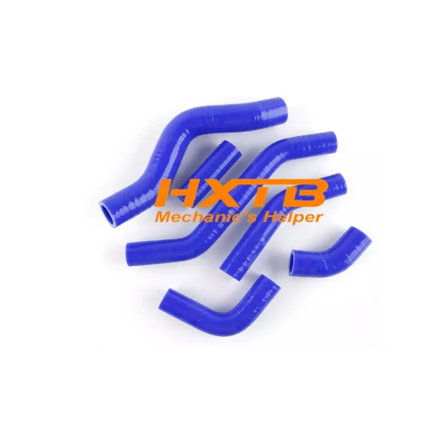 High-Temp Blue Silicone Hose Kit for KLX450 / KLX450R (2008-2013) – Direct Fit Replacement for OEM Radiator Hoses