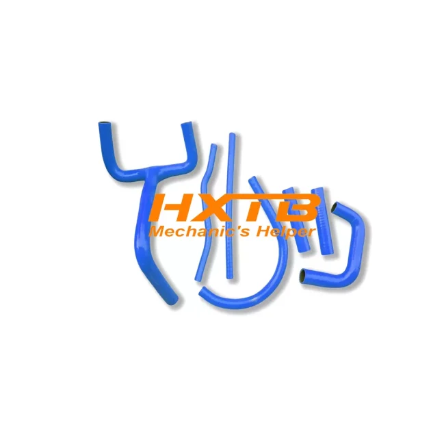High-Performance Blue Silicone Radiator Hose Kit for KTM LC4 620 625 640 660 – Durable & Heat-Resistant