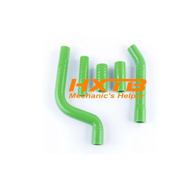 GREEN Silicone Radiator Hose Kit for Yamaha YZ250F / YZF250 2010-2013 - High-Performance Cooling Upgrade