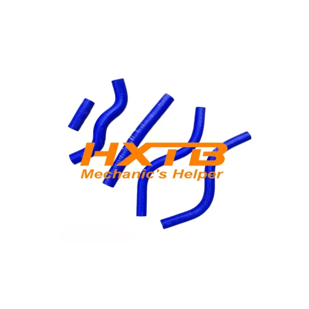 1989 Honda CR125 Blue Silicone Radiator Hose Kit - Direct Fit, Leak-Proof Upgrade for Dirt Bike