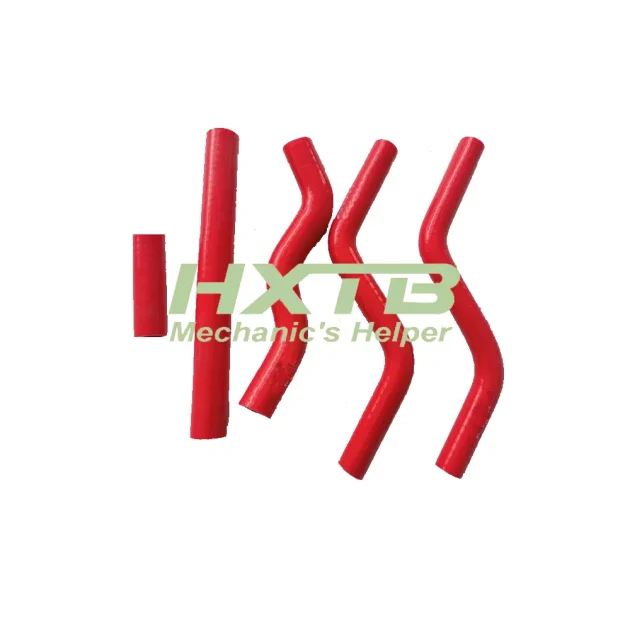 RED Silicone Radiator Hose Kit for Honda CR125R / CR125 (1989) - High-Performance Cooling Upgrade