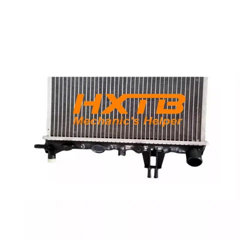 Plastic tank with aluminum core radiator for CHEVROLET ZAFIRA AT, designed for efficient engine cooling