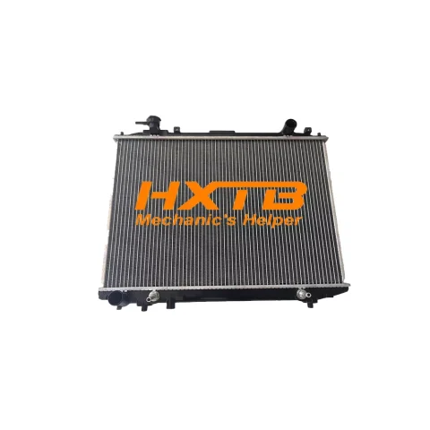Aftermarket radiator with plastic tanks and aluminum fins, designed for Mazda B-Series & early BT-50 pickup trucks