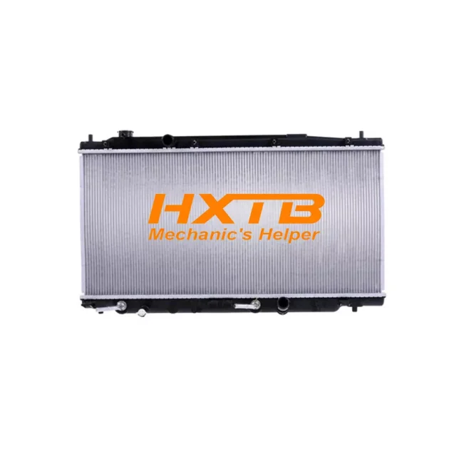 Aluminum core radiator with plastic tanks for Honda City AT (2010-2014) and Honda Fit (2009-2014), 1.5L enginE