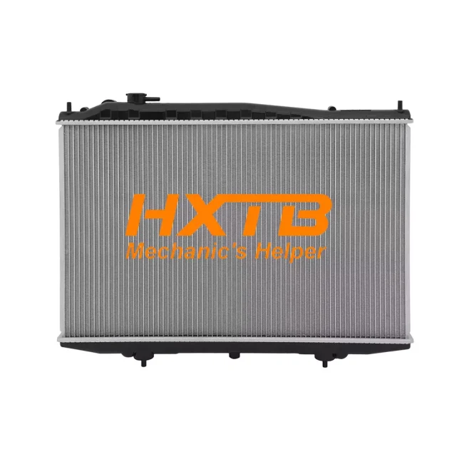 Aluminum core radiator with plastic tanks for Nissan Frontier D22 TD27 2.7L Diesel (1998-2007 Manual)