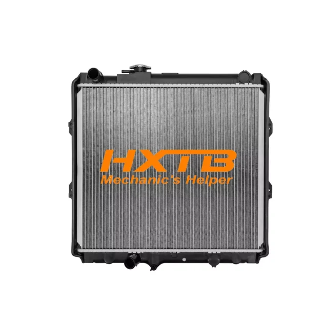 Aftermarket radiator with aluminum core and plastic tanks for Hilux Tiger 2L, 3L, 5L models