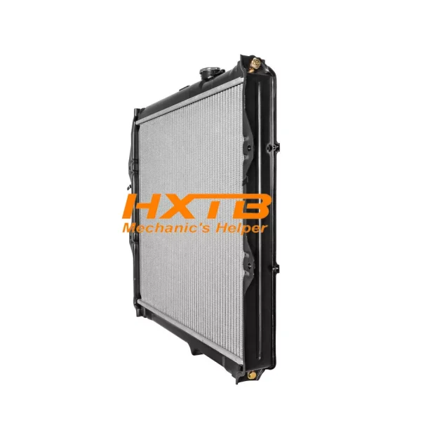 High-performance radiator for Toyota Hilux Tiger 2.4L, 3.0L, and 5L engines (1998-2000)