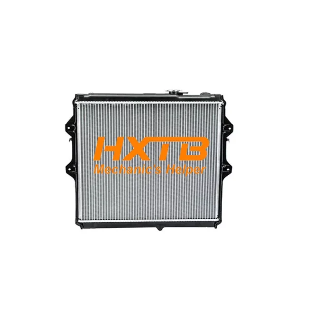 Plastic tank aluminum core radiator for Toyota Hilux Tiger D4D 2.5L & 3.0L (2001-2004) manual transmission