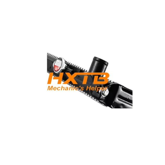 Direct-fit radiator replacement for Toyota Hilux Tiger Sport Cruiser 3.0 D4D (2001-2004), aluminum-plastic hybrid construction