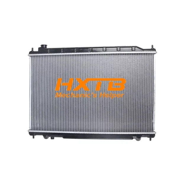 Upgraded cooling radiator for Nissan Teana 2.3L J31, featuring a lightweight aluminum core and sturdy plastic reservoirs
