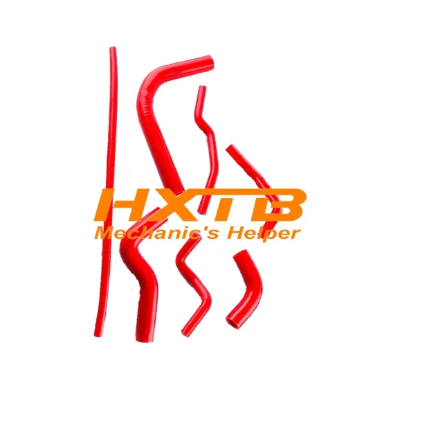 RED Silicone Radiator & Heater Hose Kit for Suzuki Samurai 1.3L G13B 1986-1995 // Suzuki Samurai 1.3L 1986-1995