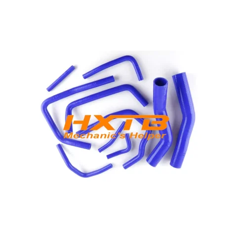 BLUE Durable Silicone Hose Kit – Toyota Land Cruiser HDJ80 4.2L Turbo (1990-1997) – Radiator & Heater Replacement Set