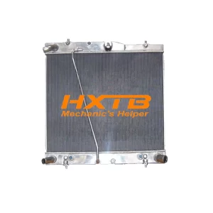 Aluminium Radiator for Toyota Commuter Diesel AT 4 Pipe