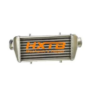 330x140x52mm Universal Aluminum Turbo Intercooler 56mm Inlet/outlet Tube & Fin