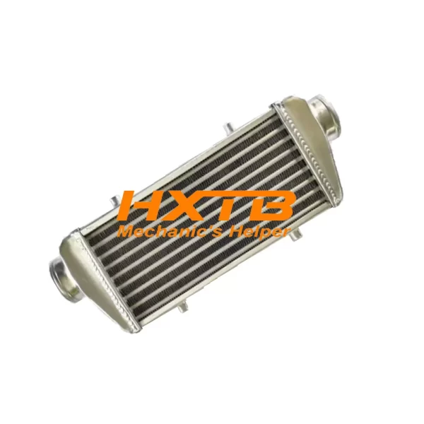 330x140x52mm Universal Aluminum Turbo Intercooler 56mm Inlet/outlet Tube & Fin - Image 3