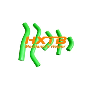 5Pcs Silicone Radiator Hose Kits For KAWASAKI KXF450 KX450F 2006-2008