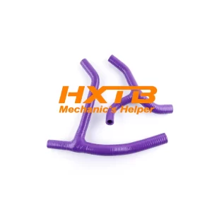 2Pcs Silicone Radiator Hose Kits For KAWASAKI KXF450 KX450F Y KITS 2006-2008 Y hose - Image 2