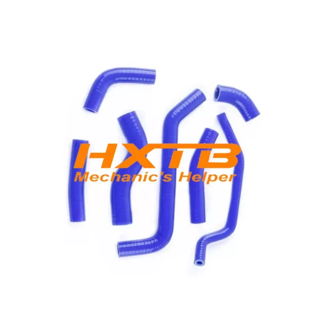 Kawasaki KX450F blue radiator hose kit (2009-2014) – Reinforced silicone for better heat dissipation