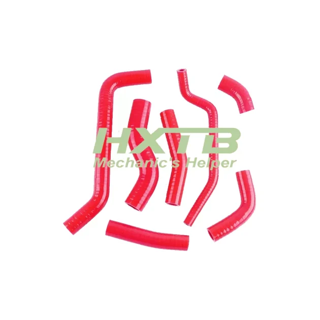RED silicone radiator hose kit for Kawasaki KX450F / KXF450 (2009-2014) – High-performance cooling upgrade