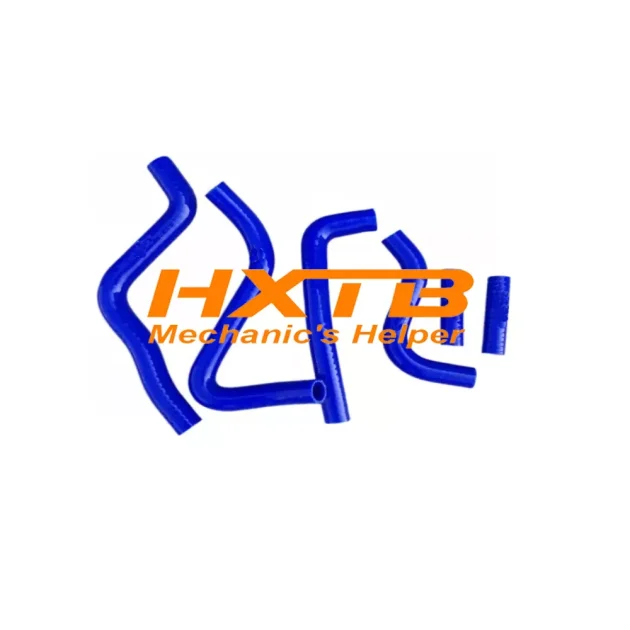 blue silicone hose kit for Kawasaki KX250 1999-2002 models – Improved heat resistance