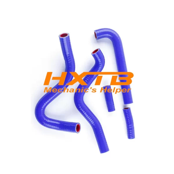 5Pcs Silicone Radiator Hose Kits For Kawasaki KX250 KX 250 1994-2000 - Image 8