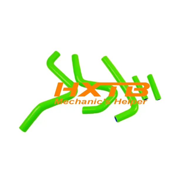 GREEN Silicone Radiator Hose Kit for Suzuki RMZ250 (2010-2012) – High-Performance Cooling Upgrade