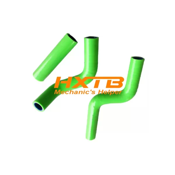 3Pcs Silicone Radiator Hose Kits For KAWASAKI KX80 1998-2000 / KX85 2001-ON / KX100 1998-ON