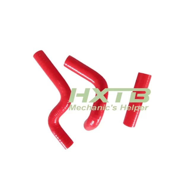 3Pcs Silicone Radiator Hose Kits For KAWASAKI KX80 1998-2000 / KX85 2001-ON / KX100 1998-ON - Image 6