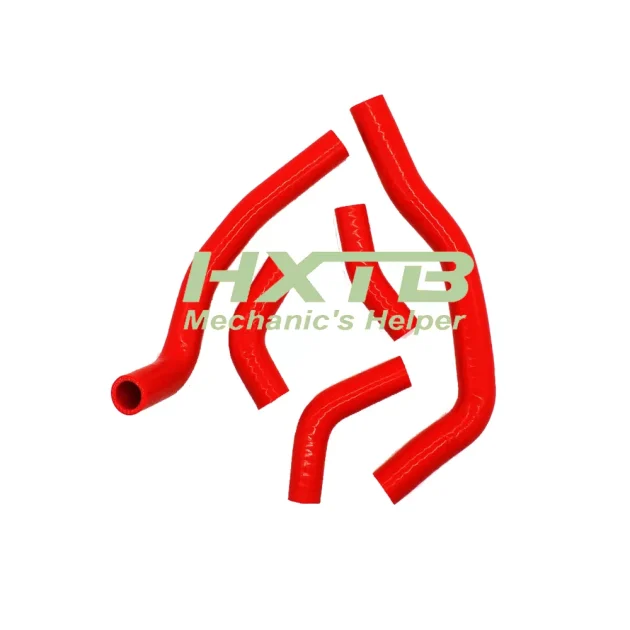 RED silicone radiator hose for Honda CRF450R (2006-2008) – Durable & heat-resistant cooling upgrade