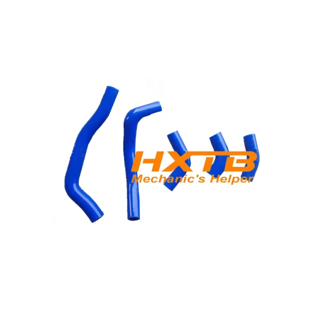 Enhance your CRF450R's cooling system with this high-quality blue silicone radiator hose