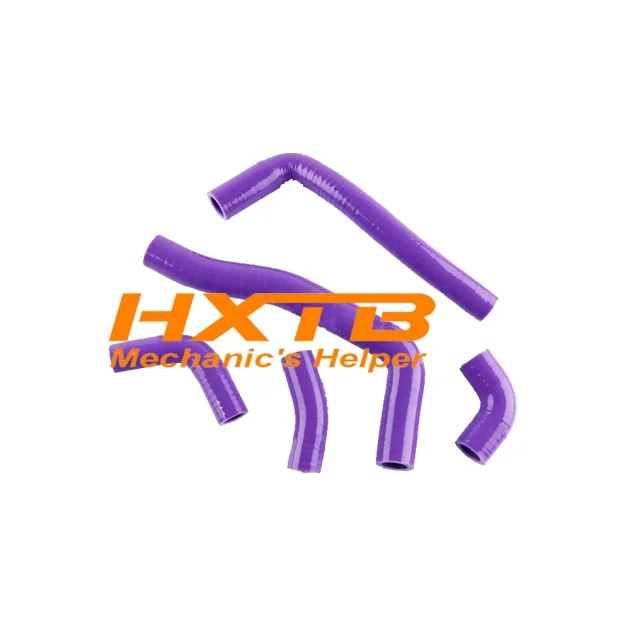 PURPLE silicone radiator hose for Honda CRF450R (2006-2008) – Durable & heat-resistant cooling upgrade