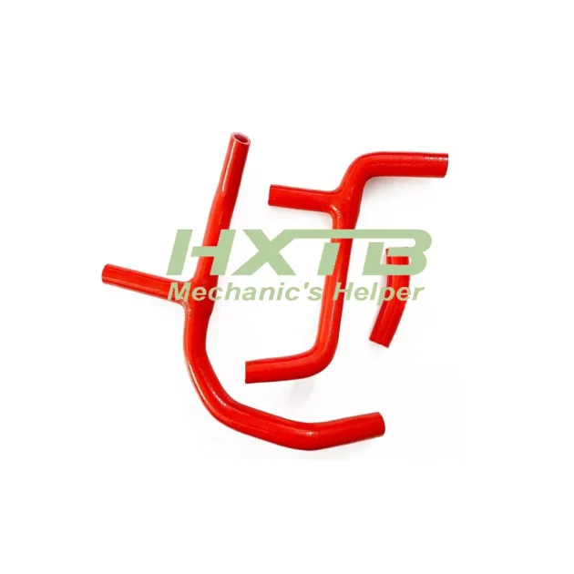 RED silicone radiator hose kit for Honda CRF450R (2009-2012) – High-performance cooling upgrade