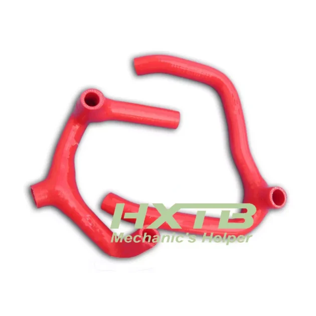 Upgrade your Honda GL1500 with this premium RED silicone cooling hose for better engine performance