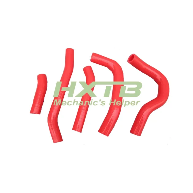 RED Silicone Radiator Hose Kit for Honda CRF250R (2014-2017) – Heavy-Duty Construction