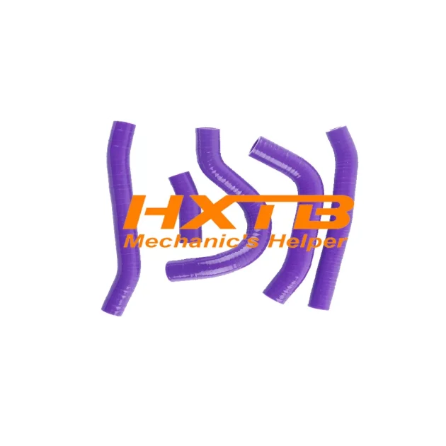 PURPLE Silicone Radiator Hose Compatible with Honda CRF250R (2014-2017) – High-Performance Cooling Upgrade