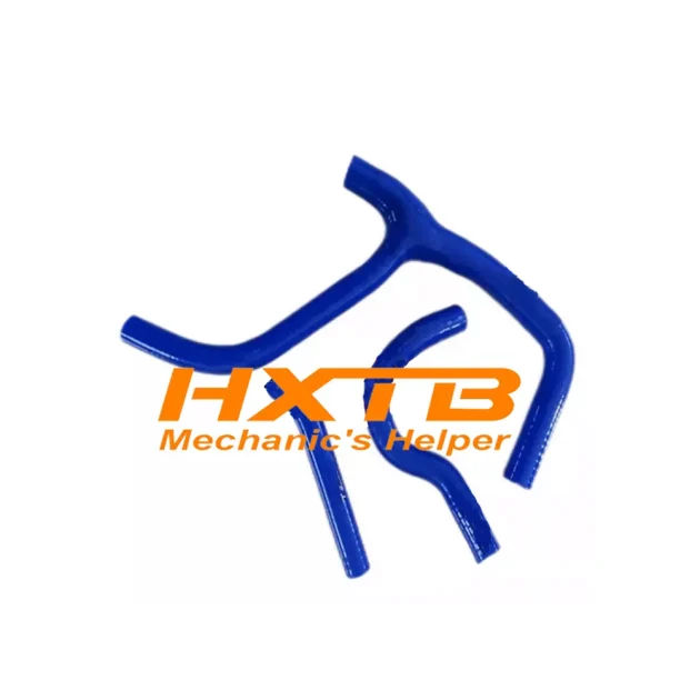 High-Quality Blue Silicone Radiator Hose Kit for Honda CRF250R (2014-2017) – Durable & Heat-Resistant