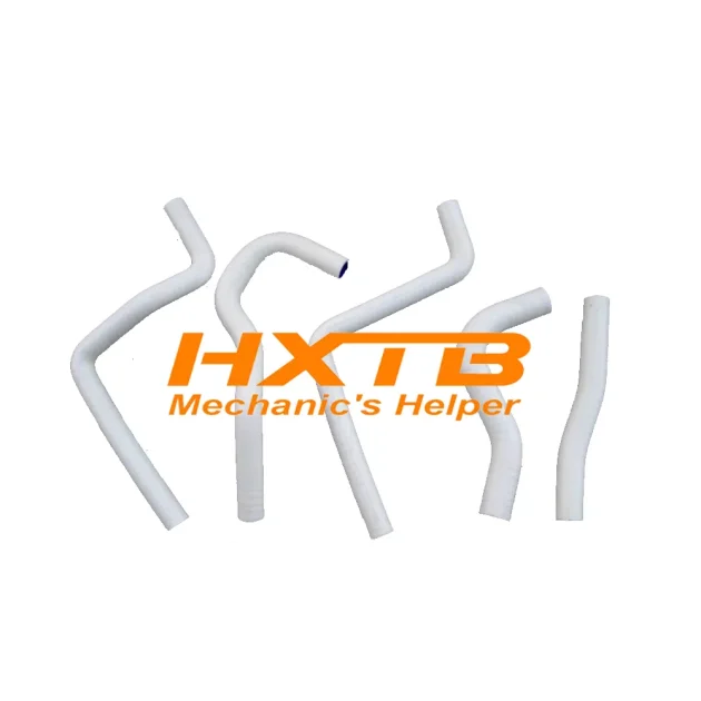 Performance WHITE silicone hose for Honda CR125R (2003-2004), perfect for motocross and trail riding