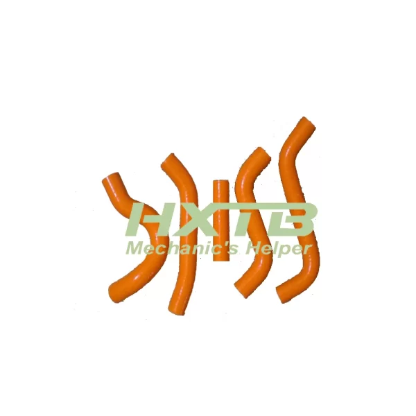5Pcs Silicone Radiator Hose Kits For Suzuki RMZ450 RMZ 450 2007 - Image 4